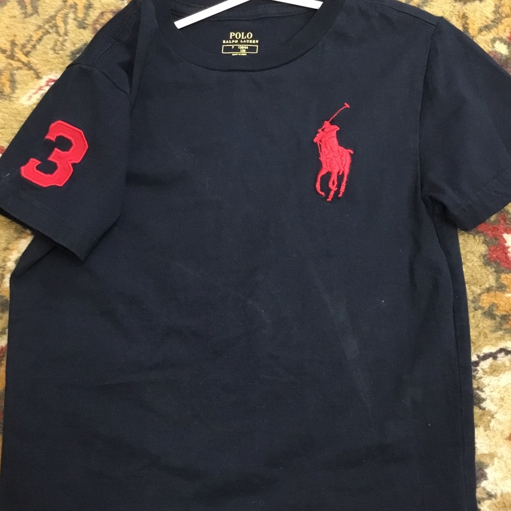 Black and Red Polo Ralph Lauren shirt